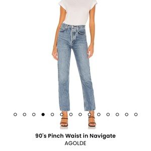 Agolde 90s Pinch Waist in Navigate